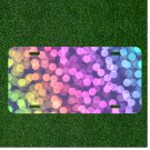 Custom Personalized License Plate Auto With Amazing Colorful Design Add Names