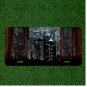 City Window Urban Modern Building Custom Novelty License Plate Car Tag