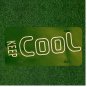 Custom Personalized License Plate Auto Tag With Keep Cool In Green