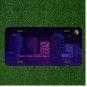 Custom Personalized License Plate Auto Tag With Gorgeous Cartoon Night View