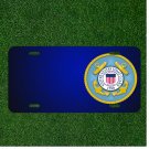 Custom Personalized License Plate Auto Tag With USA Coast Guard Add Names