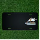 Custom Personalized License Plate With Add Names To Duck Water Bird Drinking