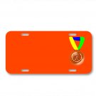 Bronze Bronze Medal Medal Bronze On License Plate Car Front Add Names