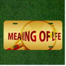 Hand Magnifying Glass Meaning Of Life Custom Novelty License Plate Car Tag