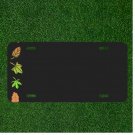 Custom Personalized License Plate Auto Tag With Gorgeous Leaves Add Names
