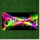Custom Personalized License Plate Auto Tag With Colorful A-Z Alphabet Design
