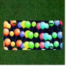 Custom Personalized License Plate Auto Tag With Colorful Balloons Design Art NEW