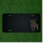 Custom Personalized License Plate With Add Names To Colorful Bull Design NEW
