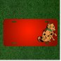 Custom Personalized License Plate With Add Names To Animal Pet Dog Mammal