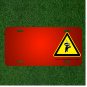 Custom Personalized License Plate With Add Names To Ninja Signs Symbols Sword