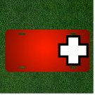 Custom Personalized License Plate With Add Names To Cross Signs Plus Symbol