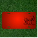 Custom Personalized License Plate With Add Names To Baboon Animal Ape Biology