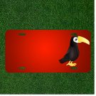 Custom Personalized License Plate With Add Names To Toucan Tuki Jungle Animal