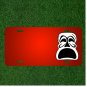 Custom Personalized License Plate With Add Names To Mask Unhappy Sad Face