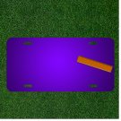 Custom Personalized License Plate With Add Names To Ruler Straight Edge Maths