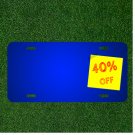 Custom Personalized License Plate With Add Names To Forty Percent Off Discount