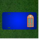 Custom Personalized License Plate With Add Names To Door Entrance Front Door