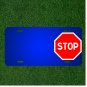 Custom Personalized License Plate With Add Names To Stop Sign Road Sign