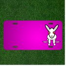 Custom Personalized Car License Plate With Add Names To Rabbit Animal Mammal
