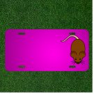 Custom Personalized Car License Plate With Add Names To Rat Rodent Mouse