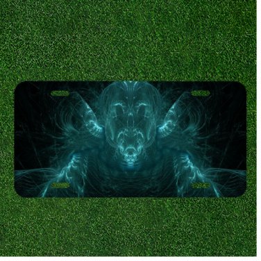 Fractal Jwildfire Scifi Custom Novelty License Plate Car Tag