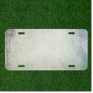 Creative License Plate Auto Tag With Gray Design Background Add Names