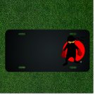 Custom Personalized License Plate With Add Names To Boxer Ninja Fighter