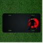 Custom Personalized License Plate With Add Names To Boxer Ninja Fighter