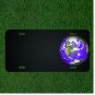 Custom Personalized License Plate With Add Names To Earth Planet Globe