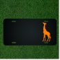 Custom Personalized License Plate With Add Names To Giraffe Animal Mammal