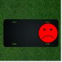 Custom Personalized License Plate With Add Names To Smiley Green Simple