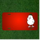 Custom Personalized License Plate With Add Names To Chick Fledgling Poult