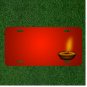 Custom Personalized License Plate With Add Names To Tealight Tea Candle