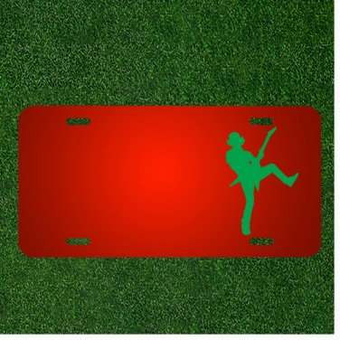 Custom Personalized License Plate With Add Names To Lead Guitarist Solo