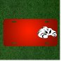 Custom Personalized License Plate With Add Names To Croissant Roll Crescent