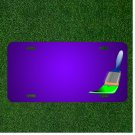 Custom Personalized License Plate With Add Names To Paint Paintbrush Green