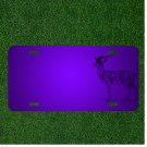Custom Personalized License Plate With Add Names To Antelope Standing Gazing