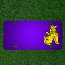 Custom Personalized License Plate With Add Names To Guard Lion Temple