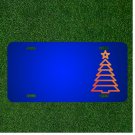 Custom Personalized License Plate With Add Names To Christmas Tree Holidays