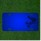 Custom Personalized License Plate With Add Names To Scissors Comb Tool