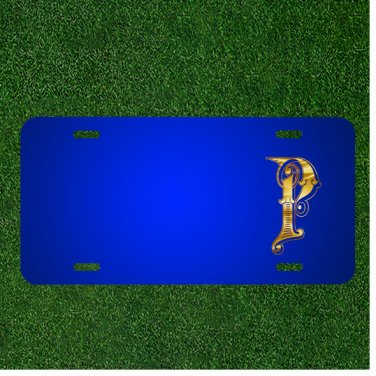 Custom Personalized License Plate With Add Names To R Letters Alphabet