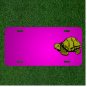 Custom Personalized Car License Plate With Add Names To Tortoise Green