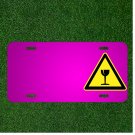 Custom Personalized Car License Plate With Add Names To Fragile Breakable