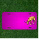 Custom Personalized Car License Plate With Add Names To Antelope Forest