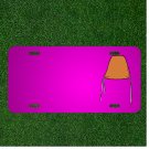 Custom Personalized Car License Plate With Add Names To Chair Plastic