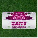 Custom Personalized License Plate With Creative Design Art Christmas