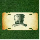 Custom Personalized License Plate Auto Tag With Leprechaun Design Art