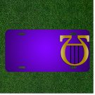 Custom Personalized License Plate With Add Names To Lyre Lira