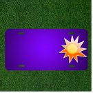 Custom Personalized License Plate With Add Names To Sunshine Sun Heat Warmth