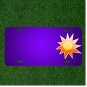 Custom Personalized License Plate With Add Names To Sunshine Sun Heat Warmth